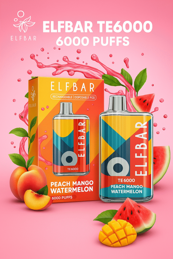 ElfBar TE6000 - DISPOSABLE VAPE