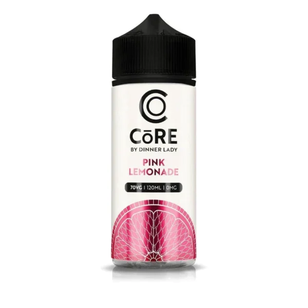 Pink Lemonade - Core by Dinner Lady | 120Ml Vape Juice | 3MG, 6MG
